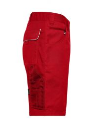 Arbeitsshorts Herren in Rot